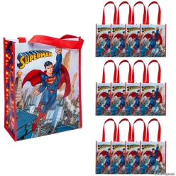 Superman Keepsake Tote Bags - 12Pk